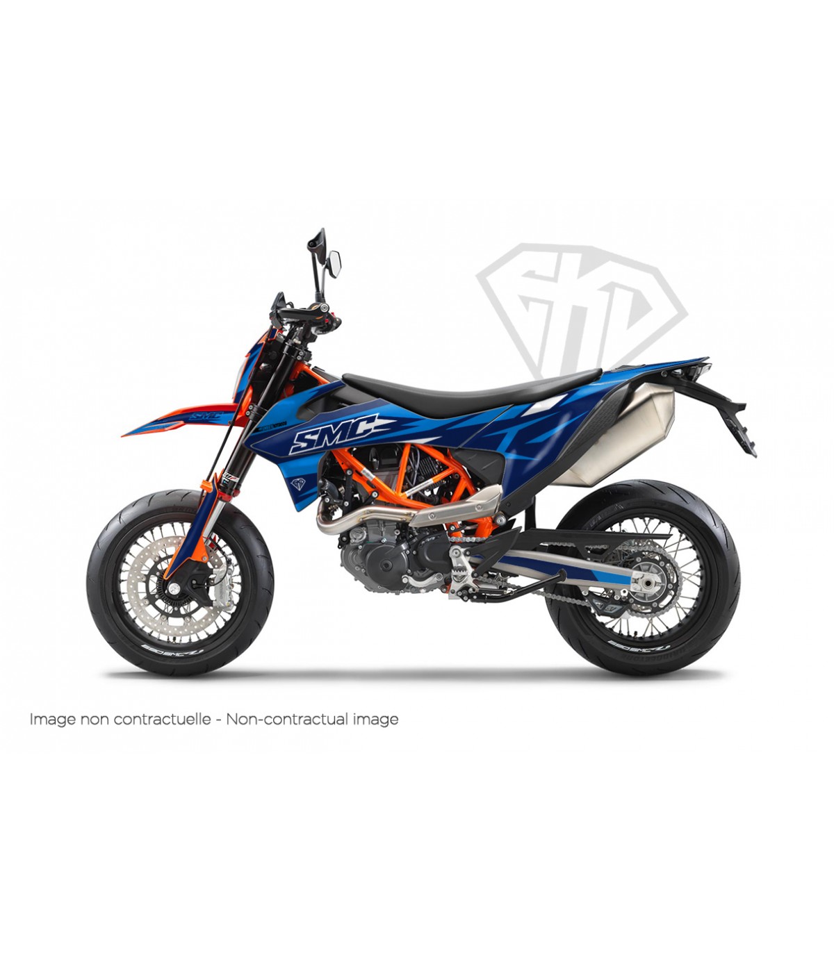 Kit Déco I Moto KTM 690 SMC-R I Storm I Bleu