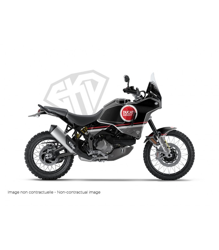 Kit Déco Moto Lucky Ducati DesertX Noir