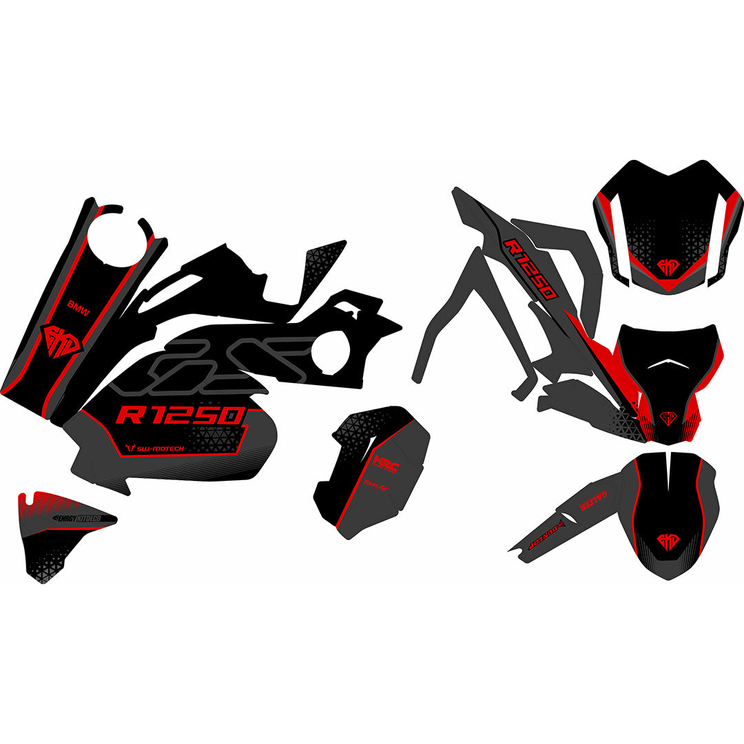 Blackcore Venom - Kit déco Trail | Semi-personnalisable
