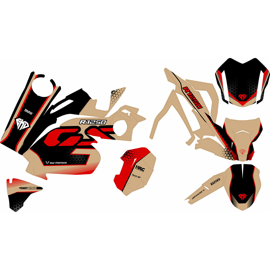 Ashcore - Kit déco Trail | Semi-personnalisable