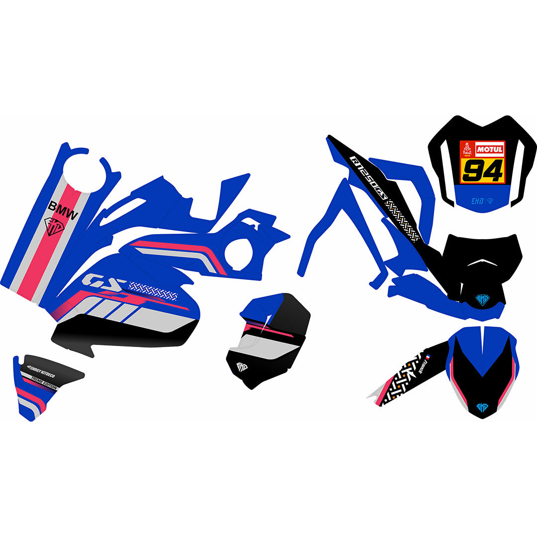 AeroX - Kit déco Trail | Semi-personnalisable